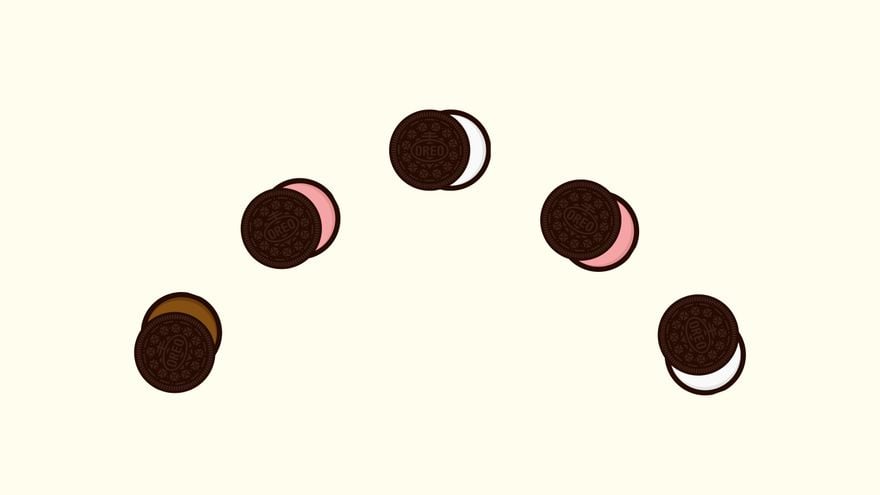 High Resolution National Oreo Cookie Day Background