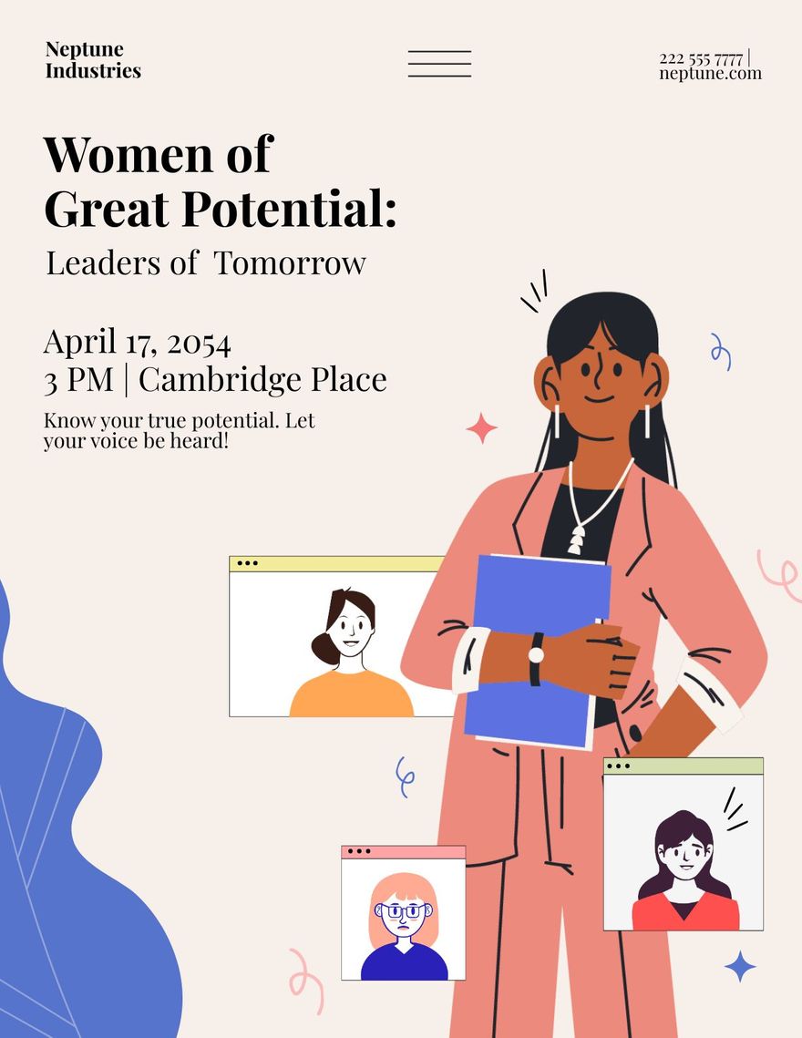 Women's Gathering Flyer 