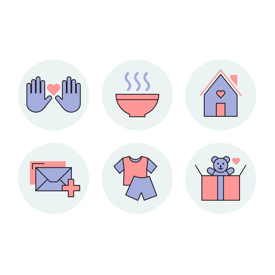 Children Icons in Illustrator, PSD, EPS, SVG, JPG, PNG