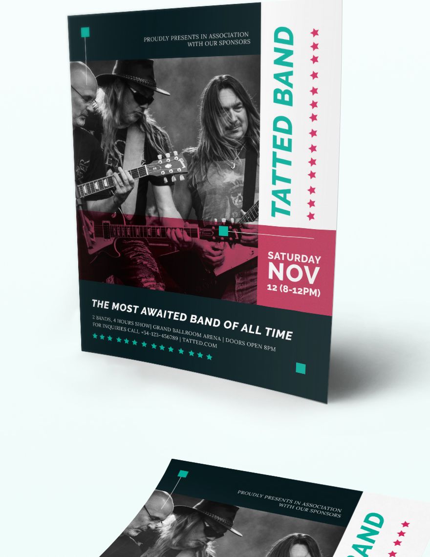 Band Flyer Template