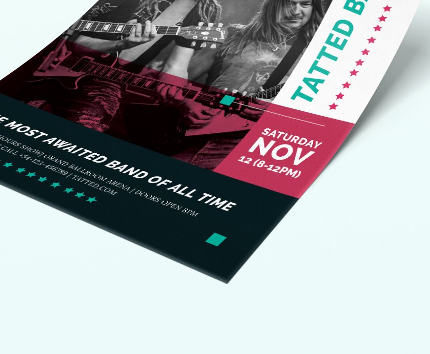 Band Flyer Template