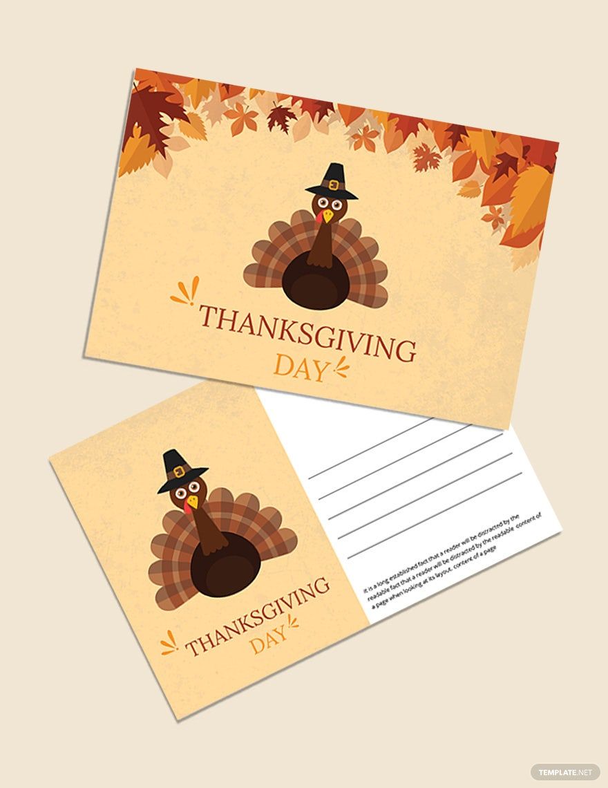 thanksgiving postcard