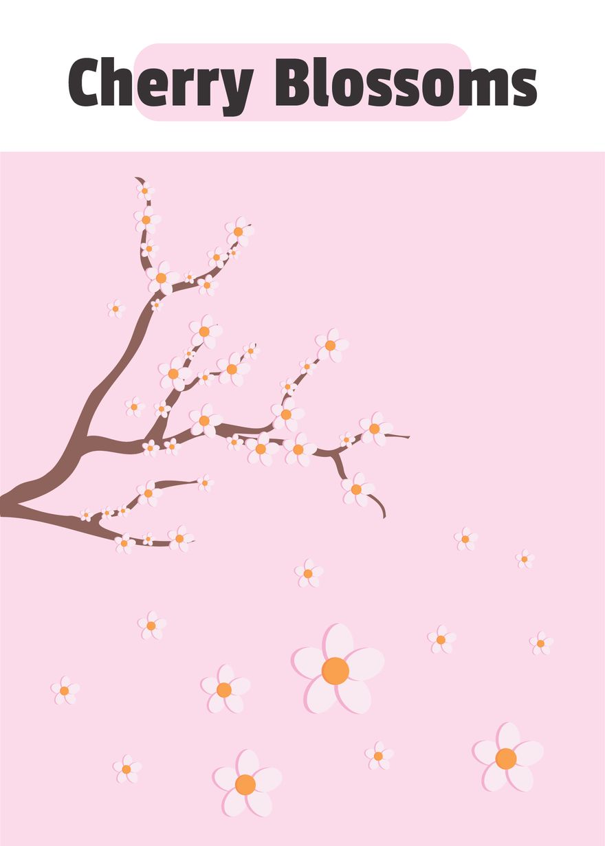 Spring Flash Card Template