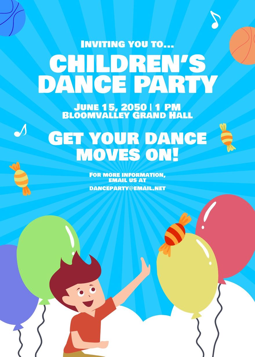 Children's Party Invitation