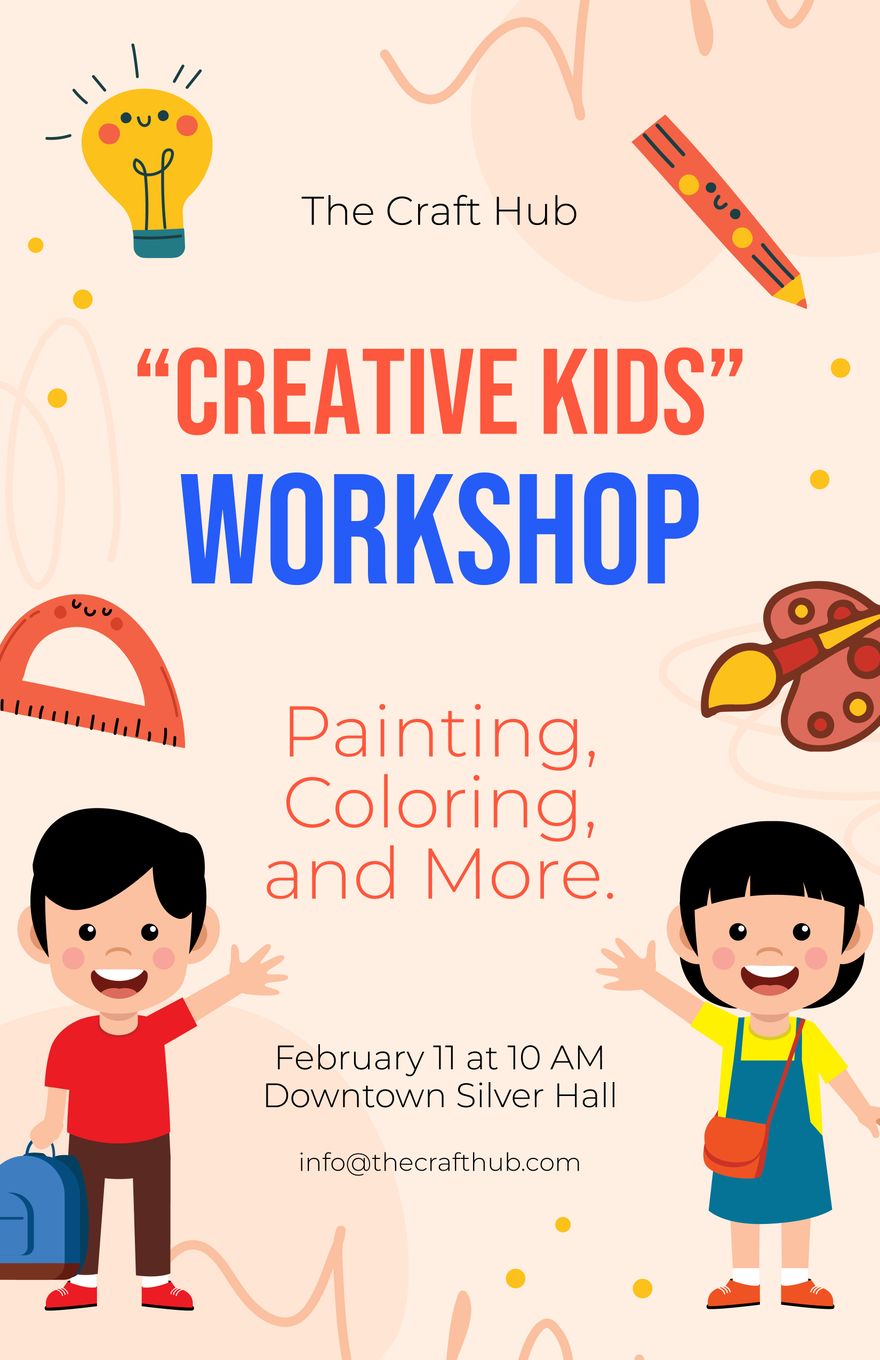 Children Workshop Poster