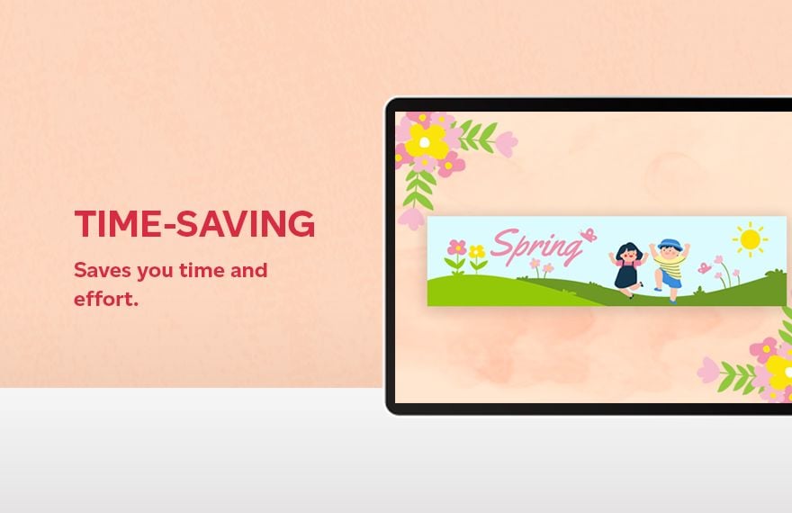 Spring Banner Template