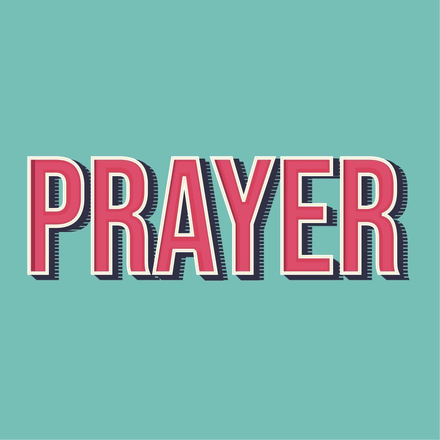 Prayer Text Effect