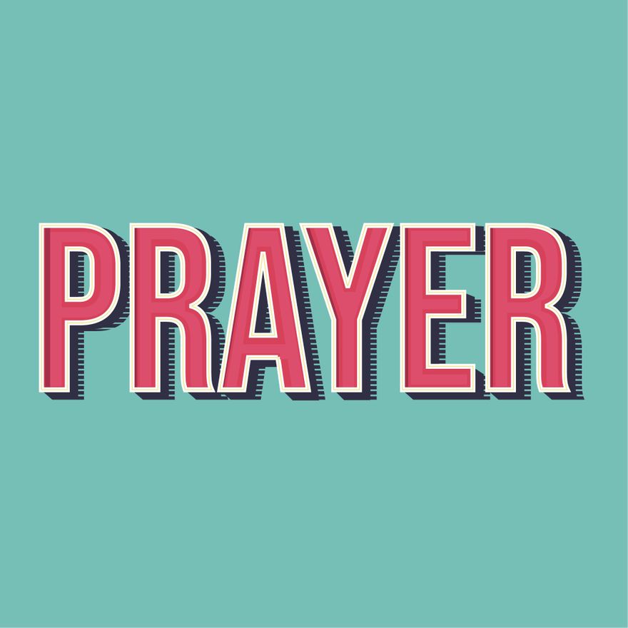 Prayer Text Effect