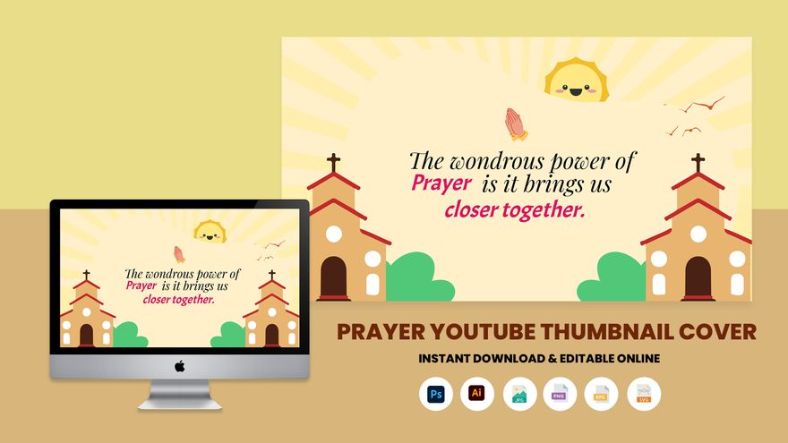 Prayer Youtube Thumbnail Cover
