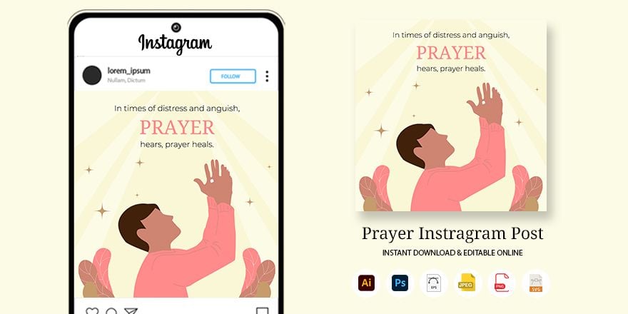 Prayer Instragram Post