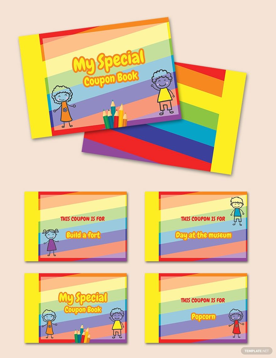 My Special Coupon Book Template