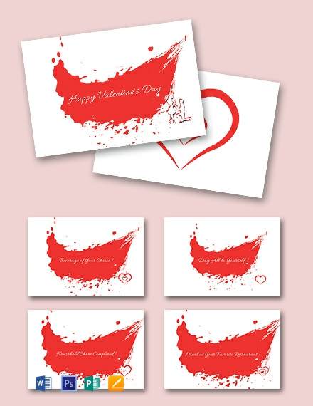 Valentine S Day Coupon Book Template In Photo Microsoft Word Valentine S Day Coupon Book