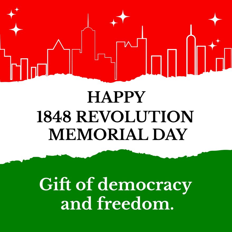 1848 Revolution Memorial Day FB Post