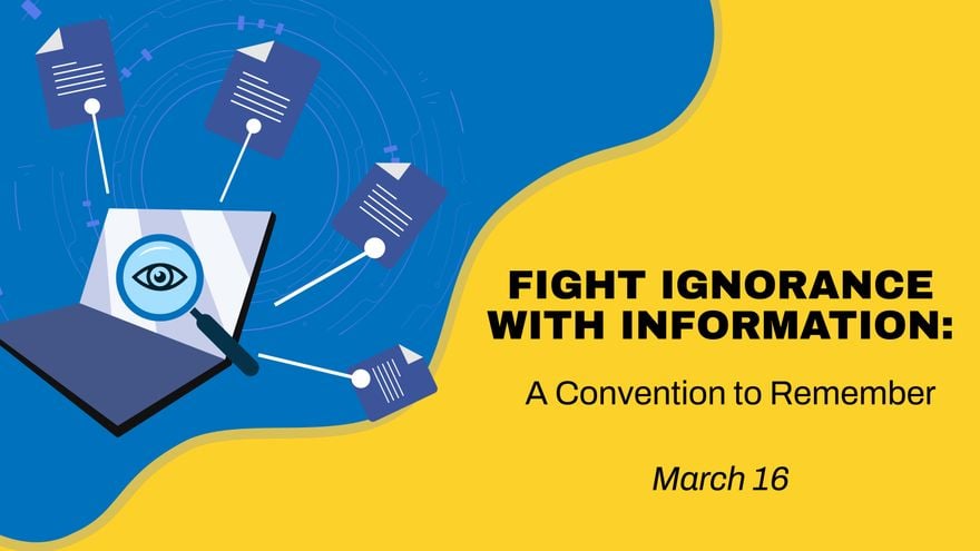 Freedom of Information Day Invitation Background