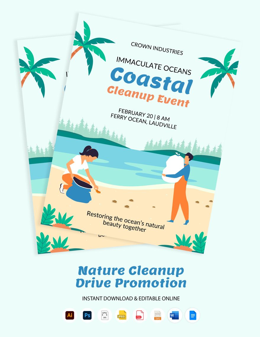 Nature Cleanup Drive Promotion