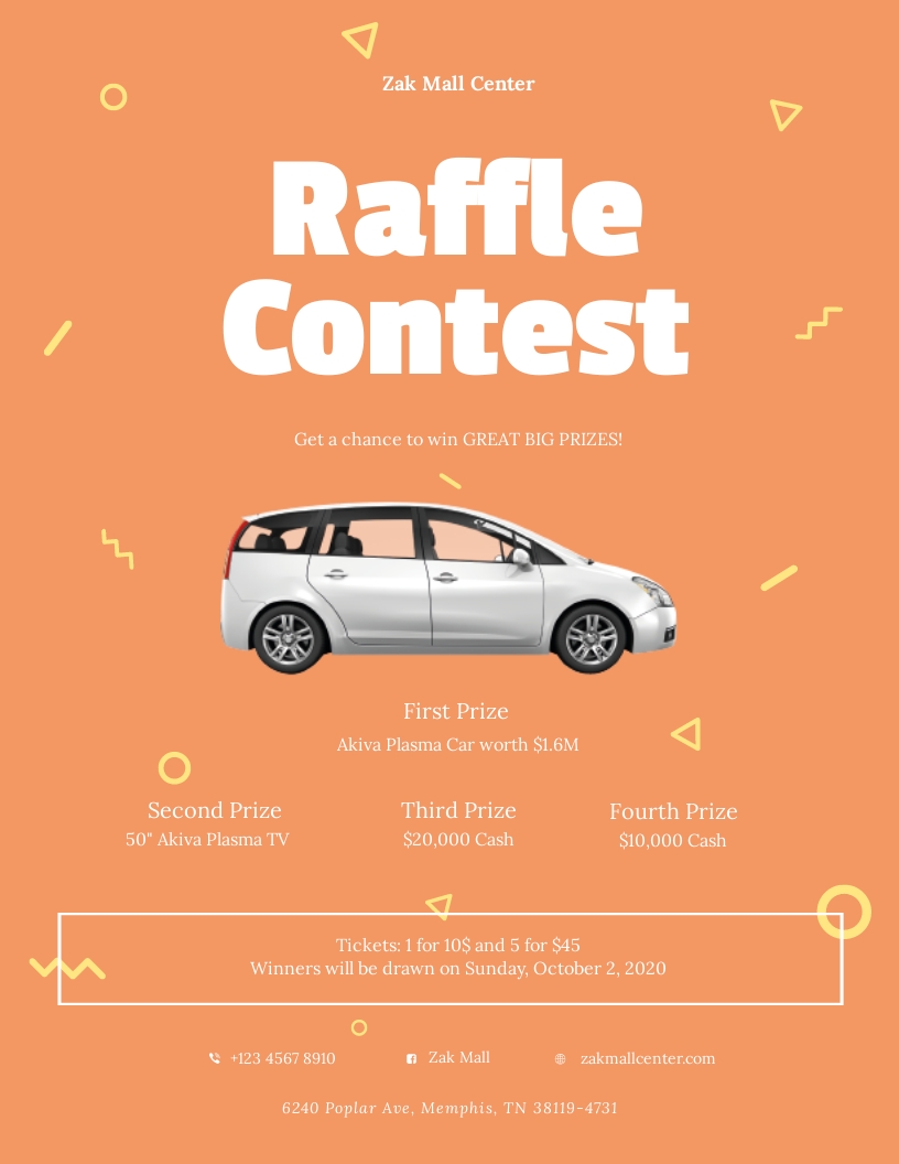 Free Raffle Flyer Template