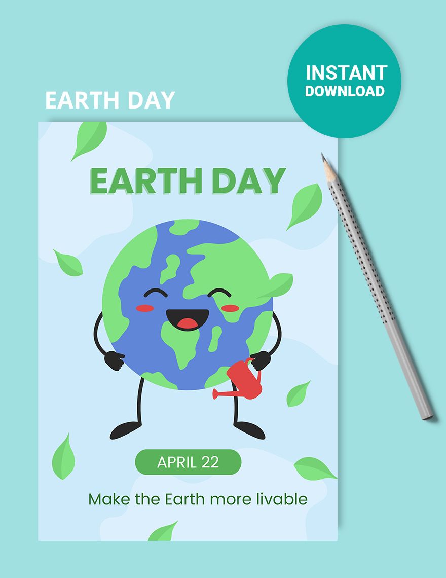Earth Day Observance Card