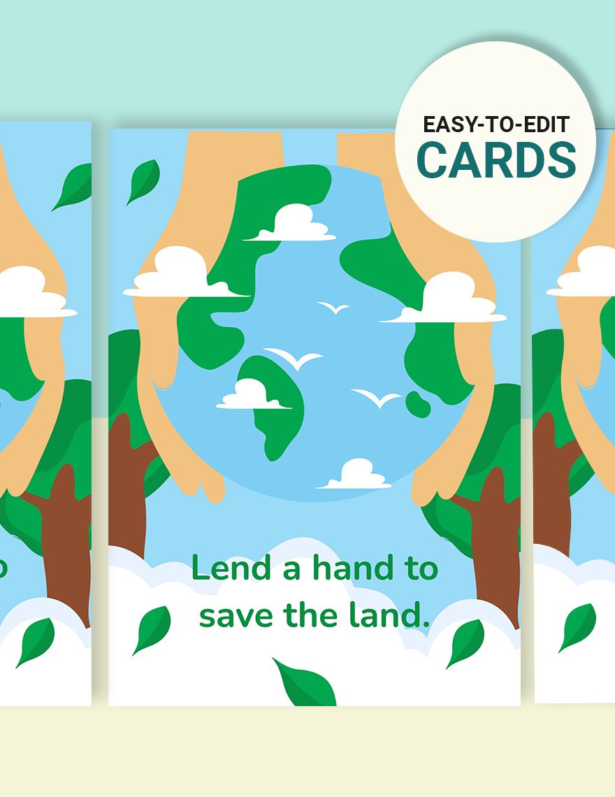 Earth Day Message Card