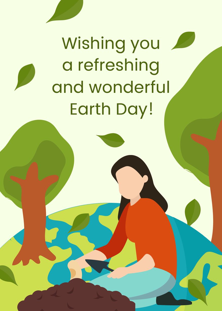 Free Earth Day Wishes in Word, Illustrator, PSD, EPS, SVG, PNG, JPEG