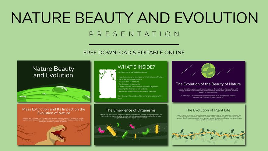 presentation about nature pdf