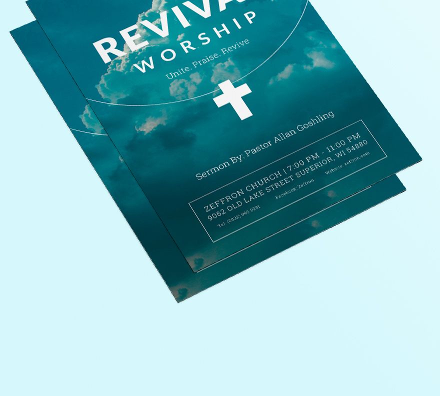 Revival Flyer 