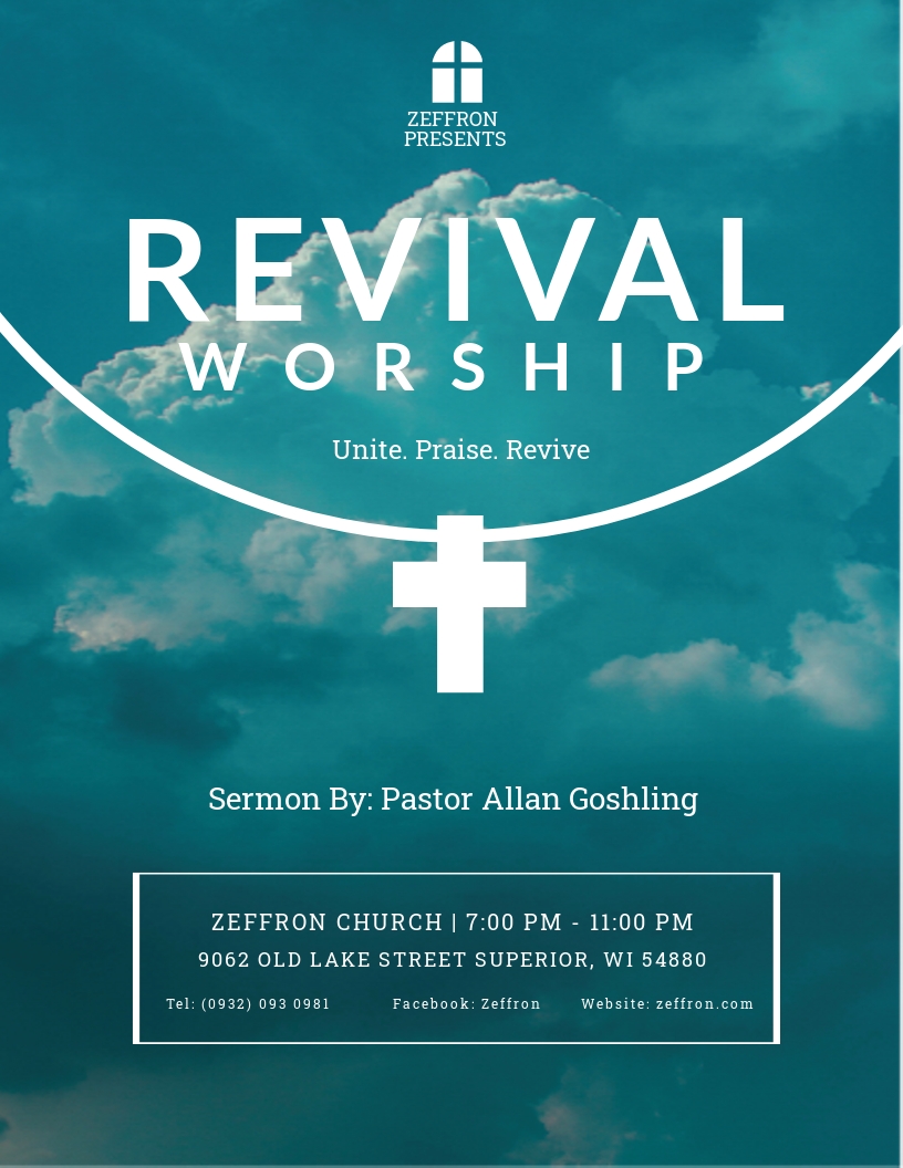 20+ Revival Flyer Word Templates - Free Downloads  Template.net With Regard To Church Revival Flyer Template Free