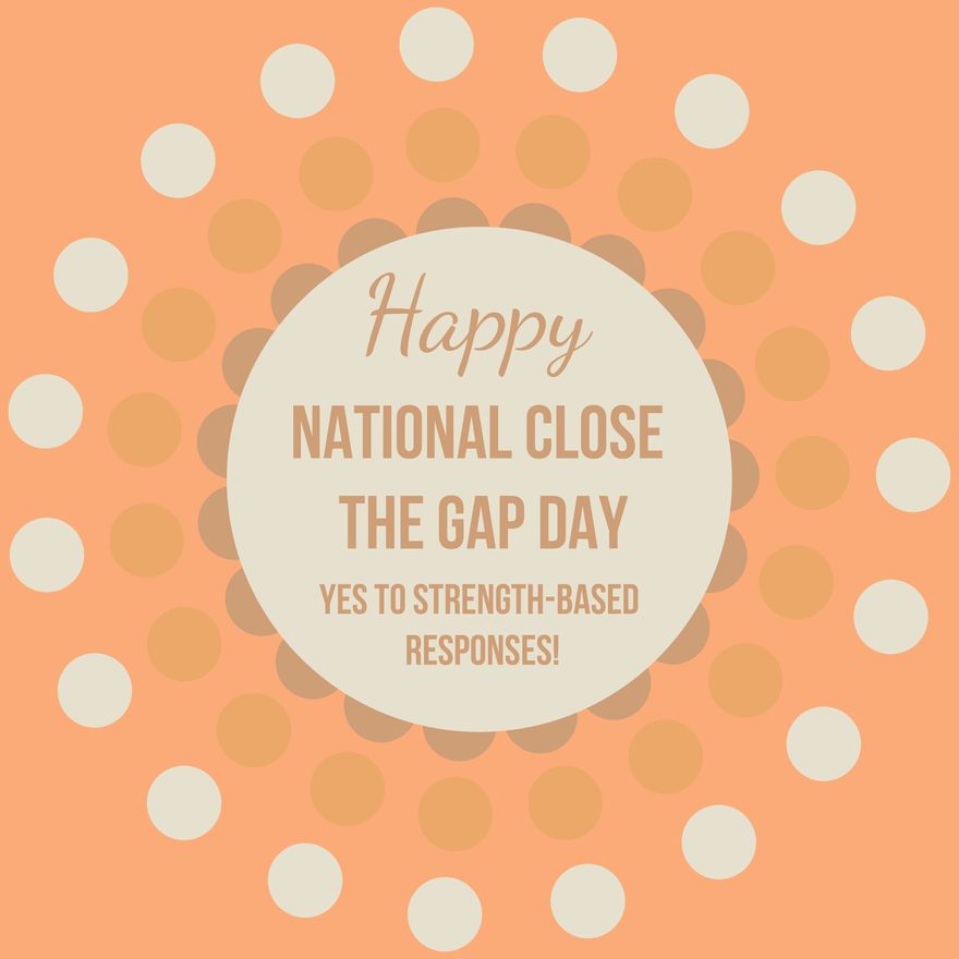 National Close the Gap Day Whatsapp Post
