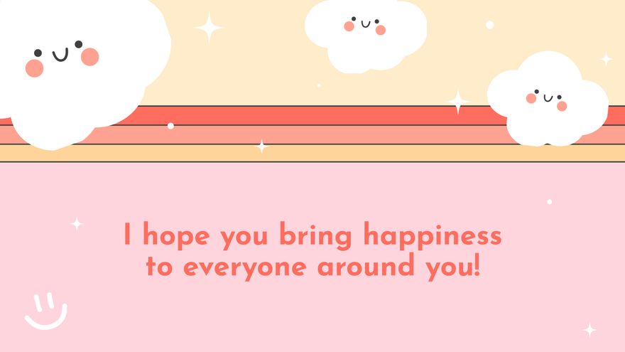 International Day of Happiness Wishes Background