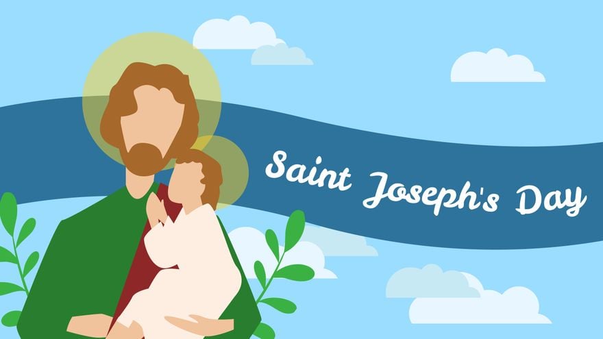 Saint Joseph's Day Banner Background
