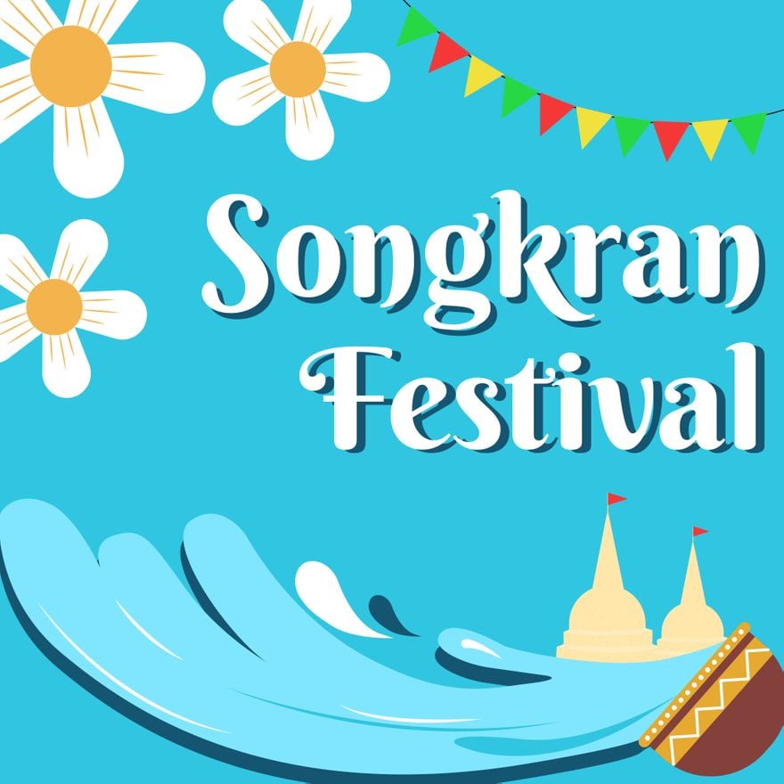 Free Songkran Vector