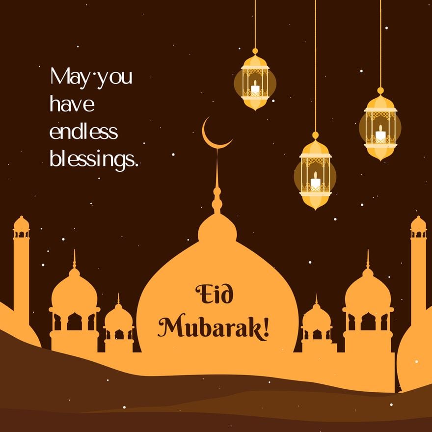 Eid al-Fitr Instagram post