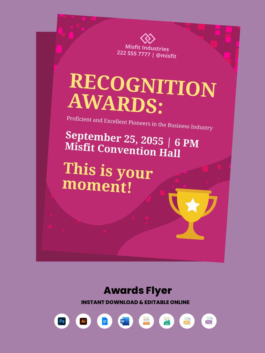 Awards Flyer 