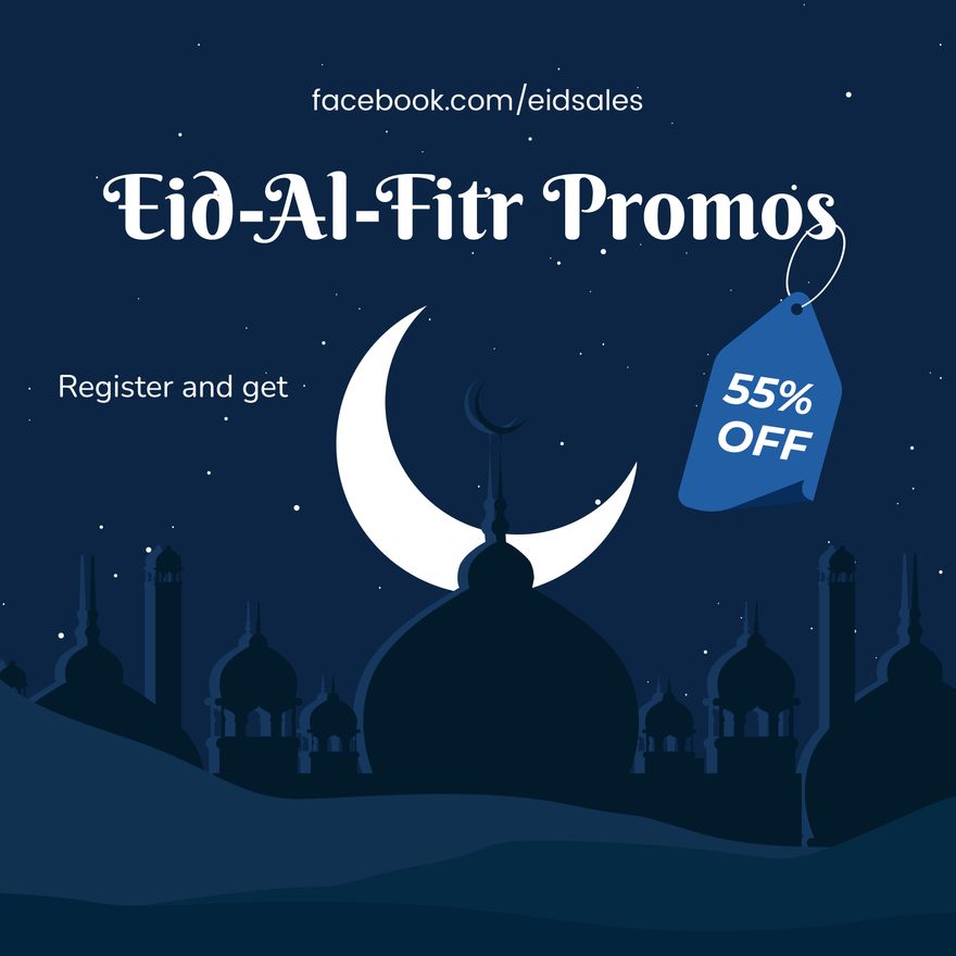 Eid al-Fitr Facebook Ad Banner