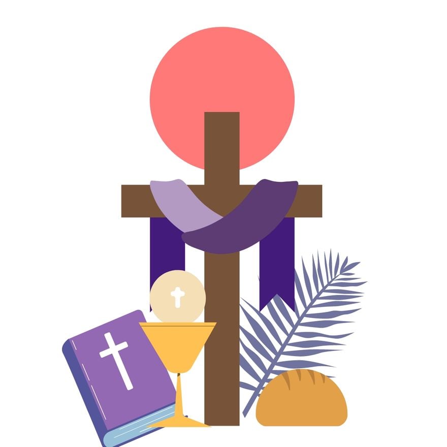 Holy Week ClipArt in Illustrator, PSD, EPS, SVG, JPG, PNG