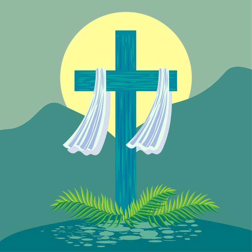 Free Holy Week Graphics in Illustrator, PSD, EPS, SVG, JPG, PNG