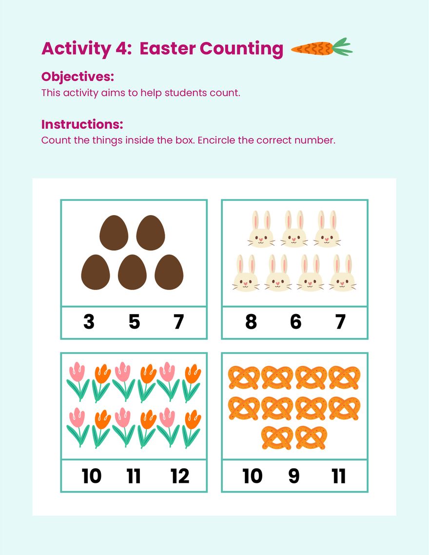 Free Easter Workbook Template to Edit Online Free Easter Workbook Template to Edit Online