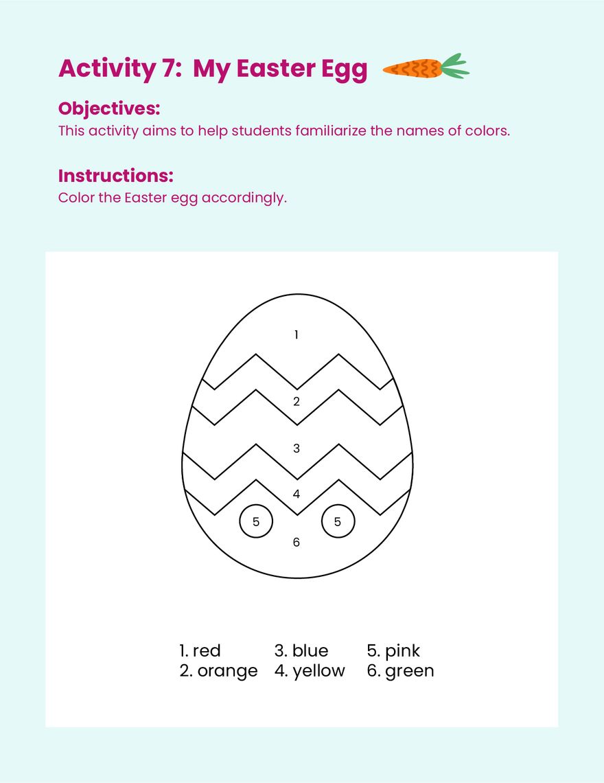 Free Easter Workbook Template to Edit Online Free Easter Workbook Template to Edit Online