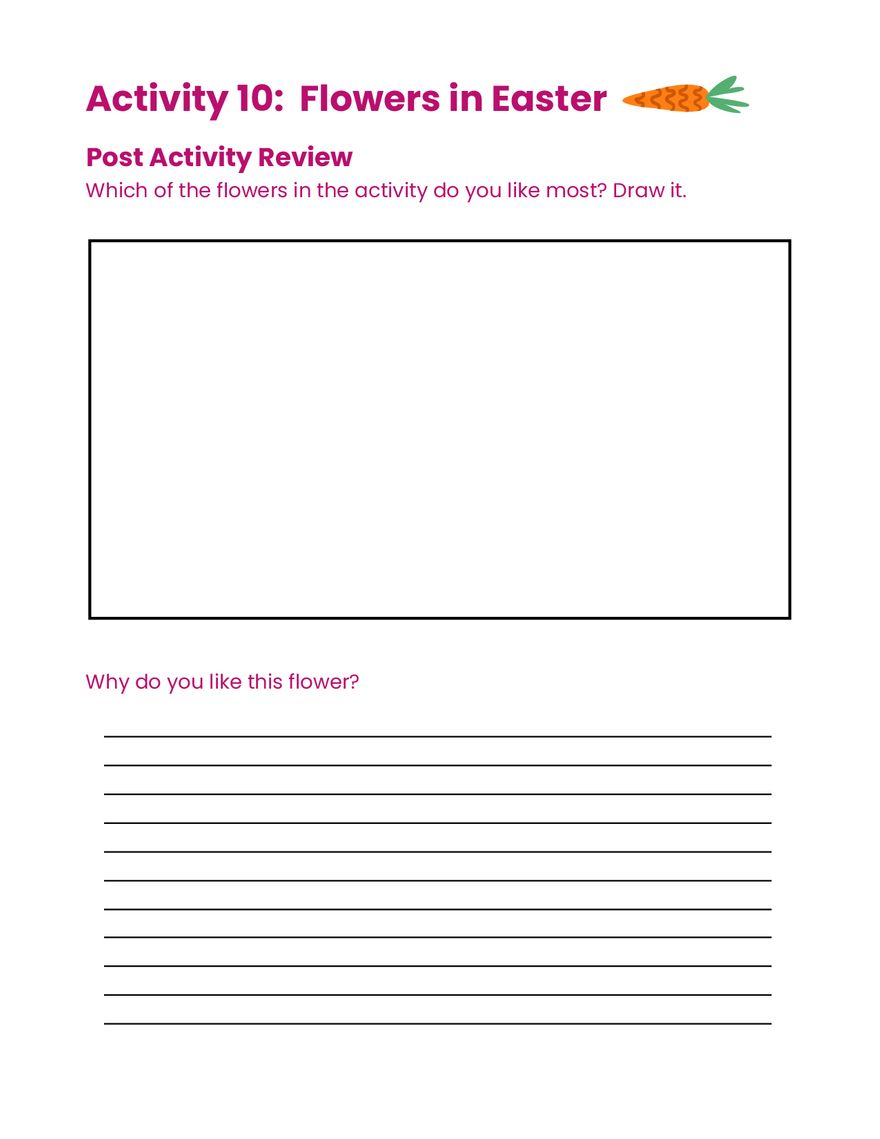 Free Easter Workbook Template to Edit Online Free Easter Workbook Template to Edit Online