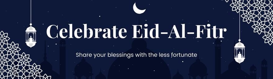 Eid al-Fitr Flex Banner