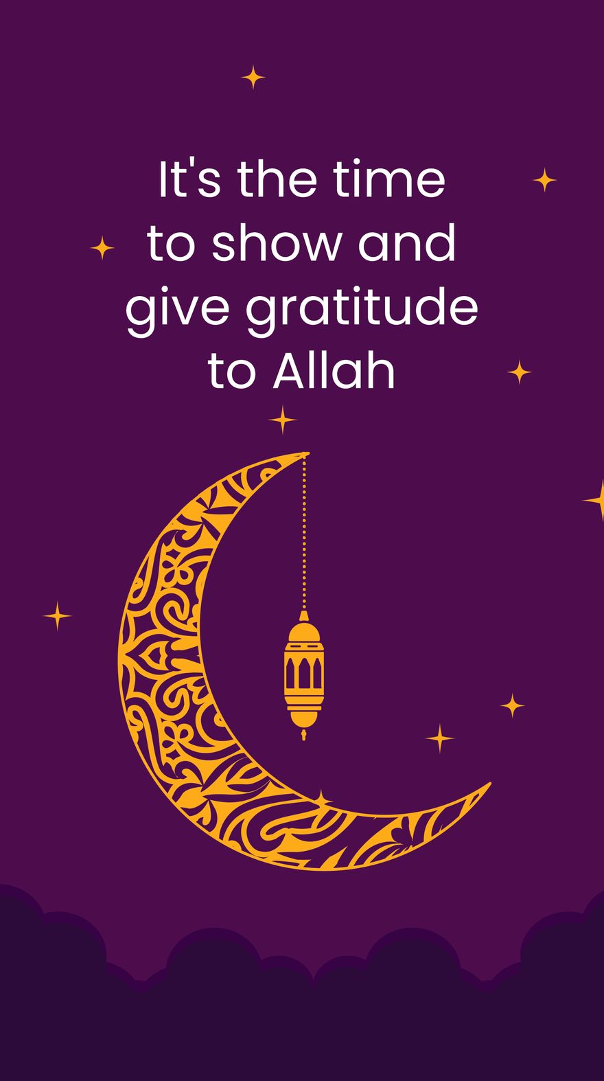 Free Eid al-Fitr Instagram Story Template to Edit Online