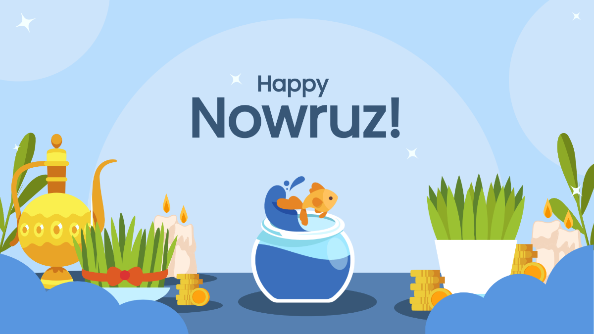 Free Nowruz Wallpaper Template