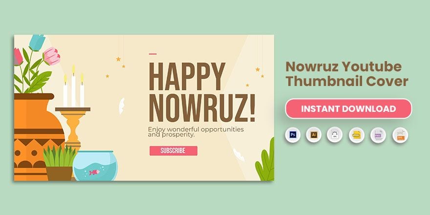 Nowruz Youtube Thumbnail Cover
