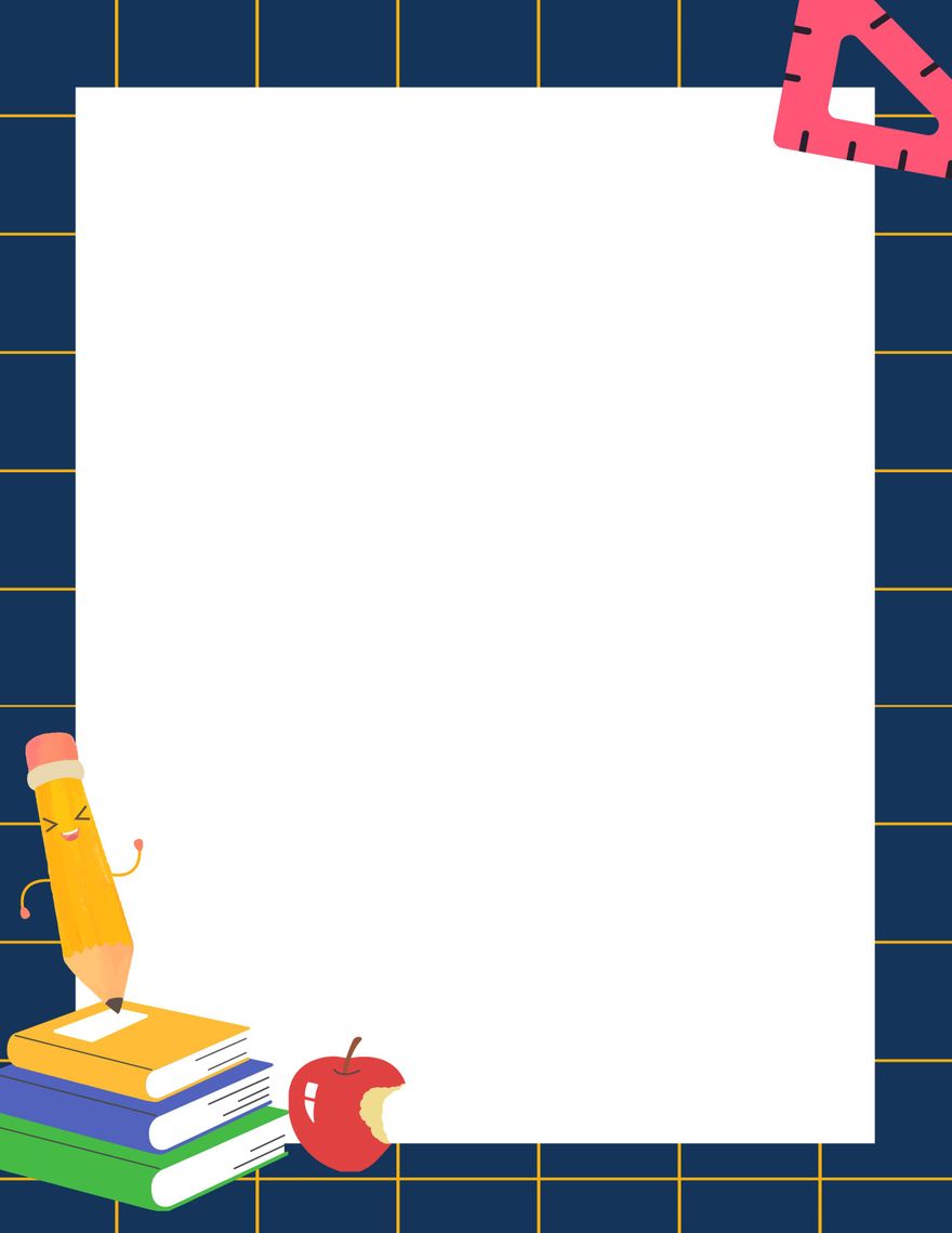 Free Letter Border for Teacher Template to Edit Online