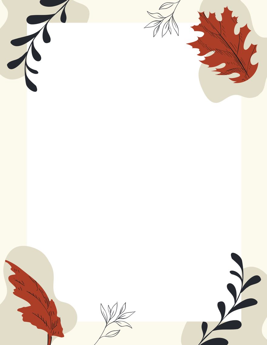 Free Aesthetic Letter Border Template to Edit Online