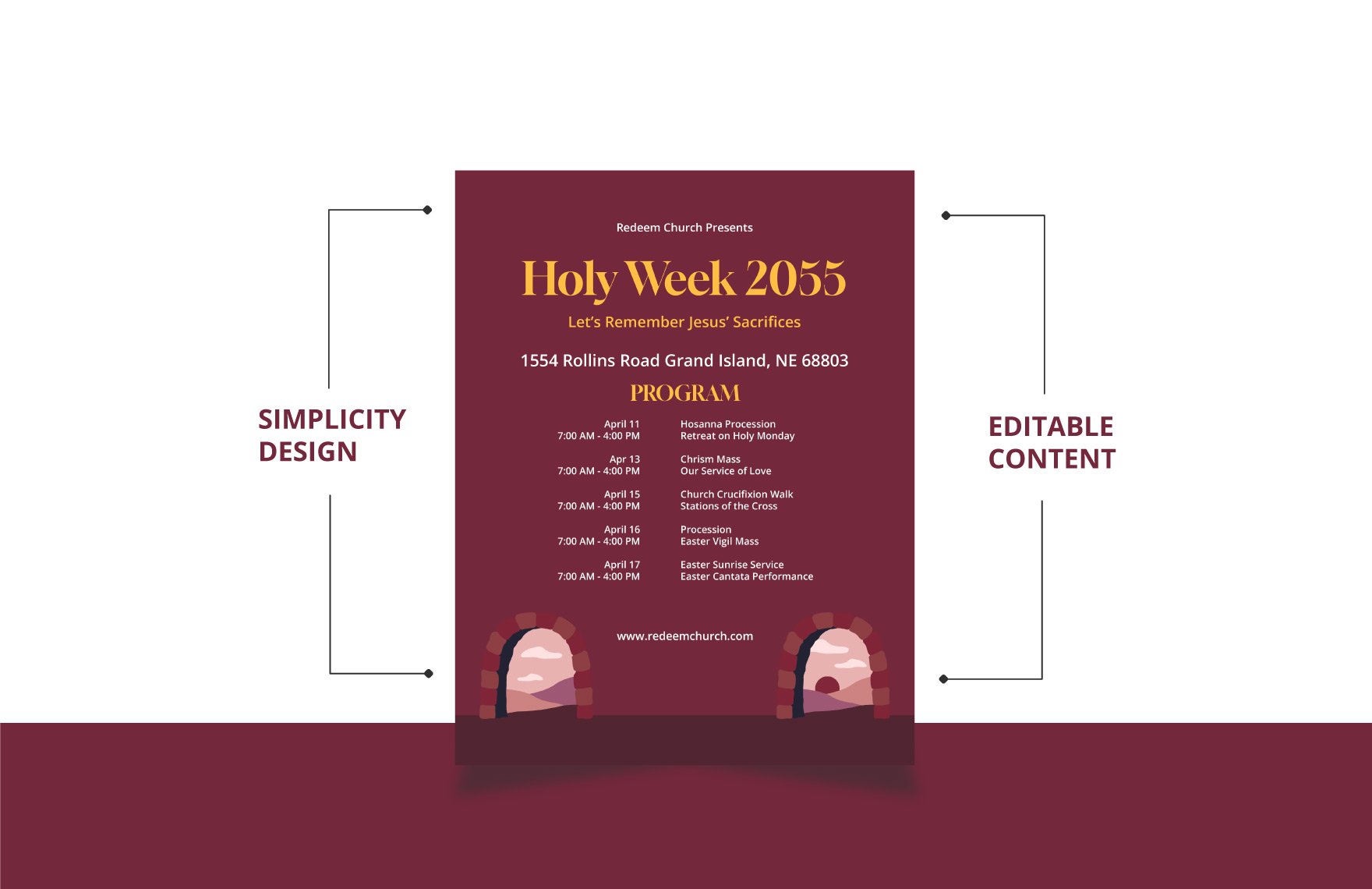 Holy Week Program