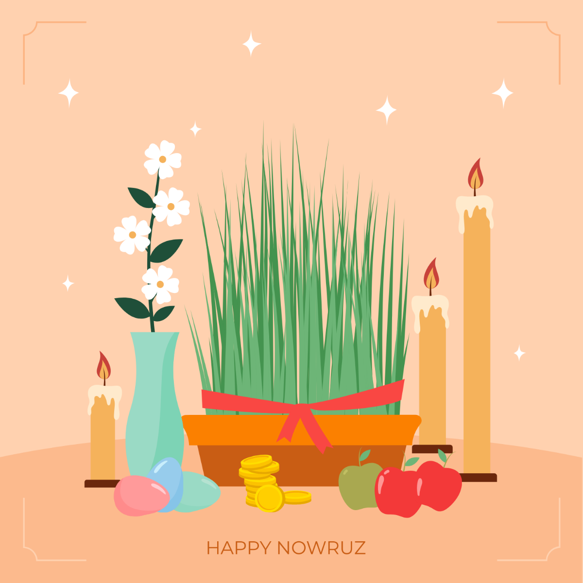 Nowruz Image Template