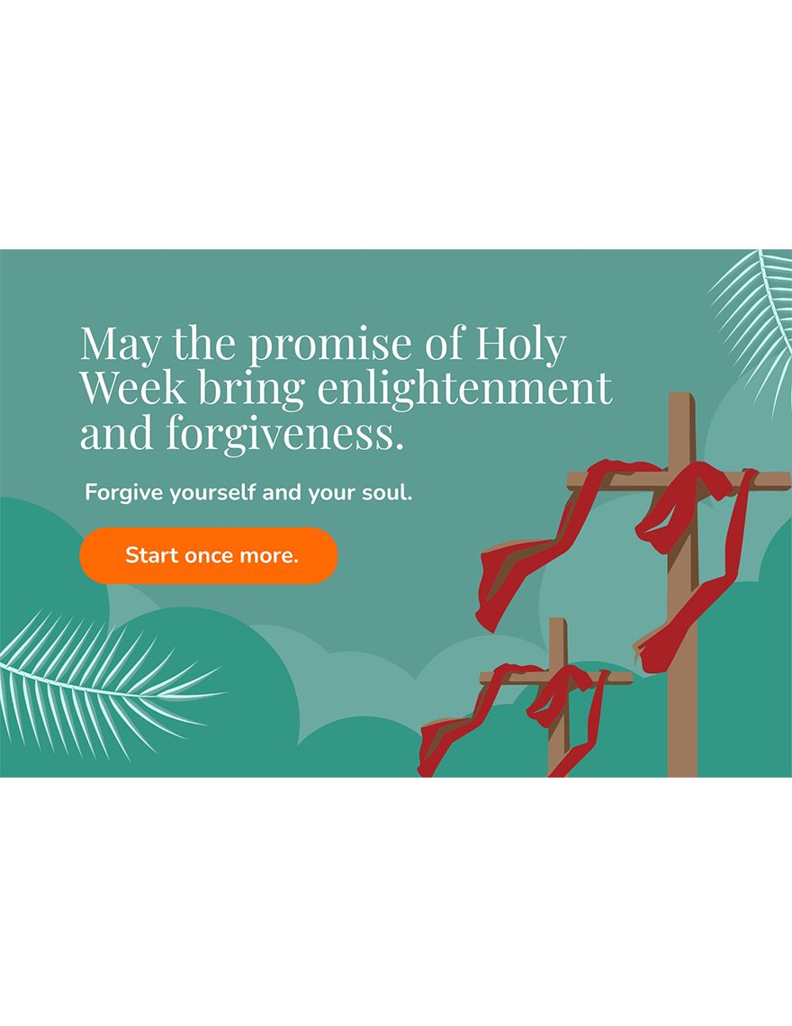 Holy Week Blog Banner