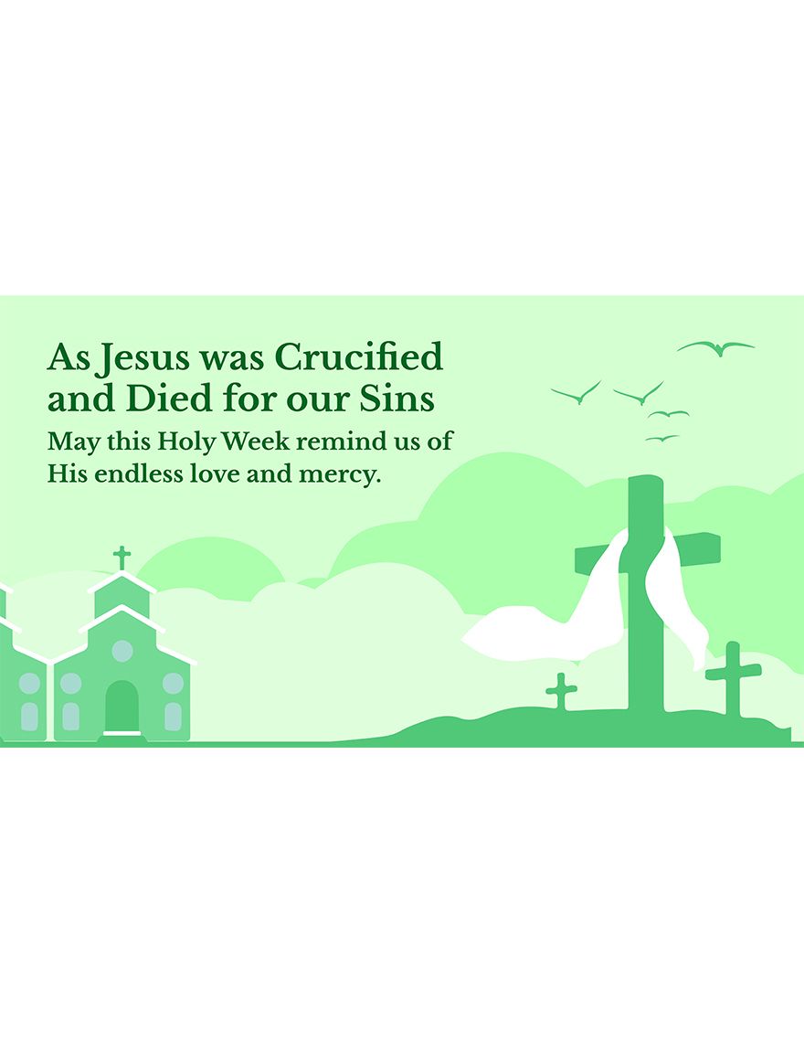 Free Holy Week Youtube Thumbnail Cover Template to Edit Online Free Holy Week Youtube Thumbnail Cover Template to Edit Online