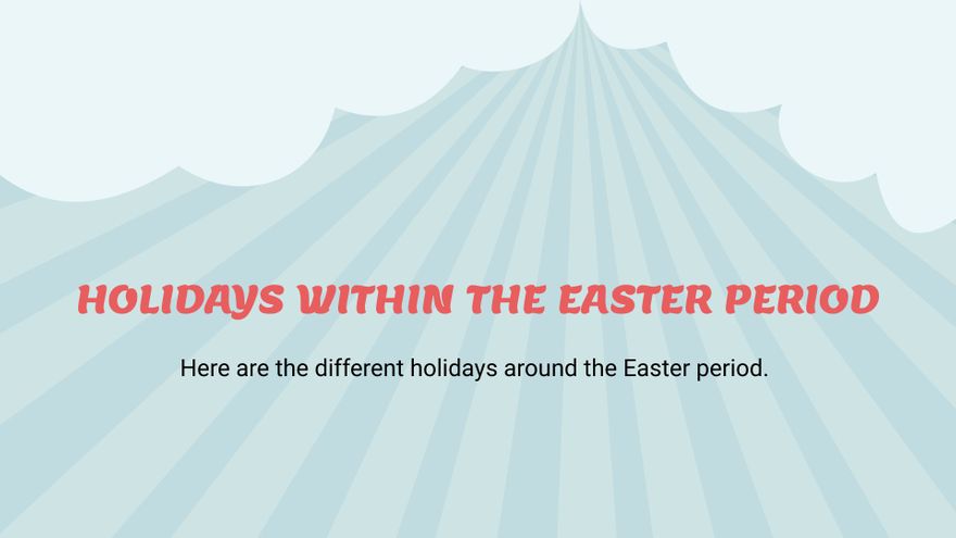 Free Easter Presentation Template to Edit Online Free Easter Presentation Template to Edit Online