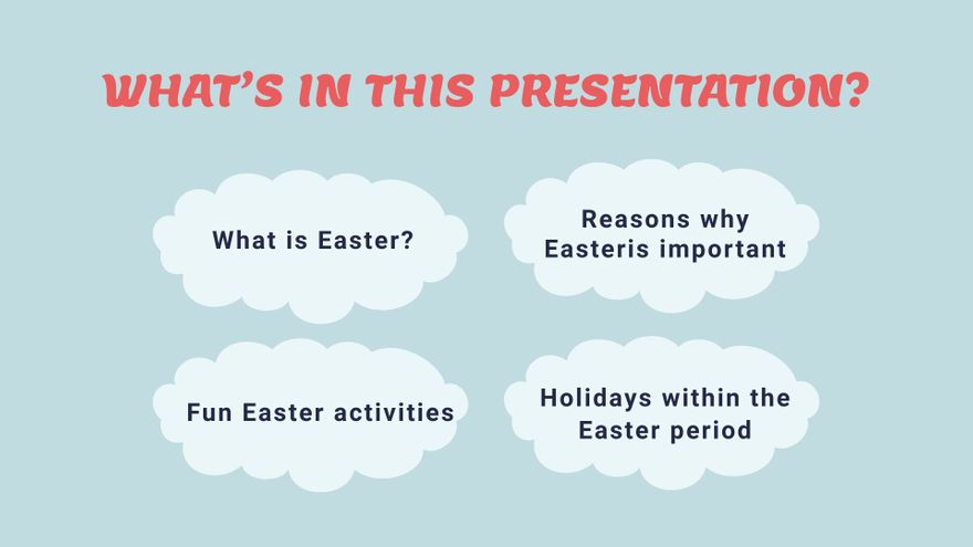 Free Easter Presentation Template to Edit Online Free Easter Presentation Template to Edit Online